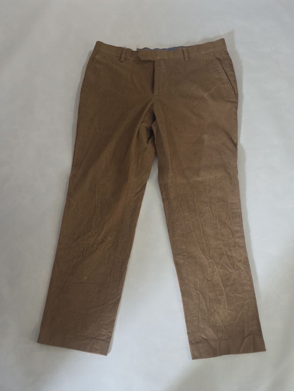 Men's Brown Classic Chino Pants New